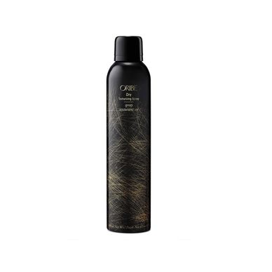 Oribe Dry Texturizing Spray in a sleek black can.