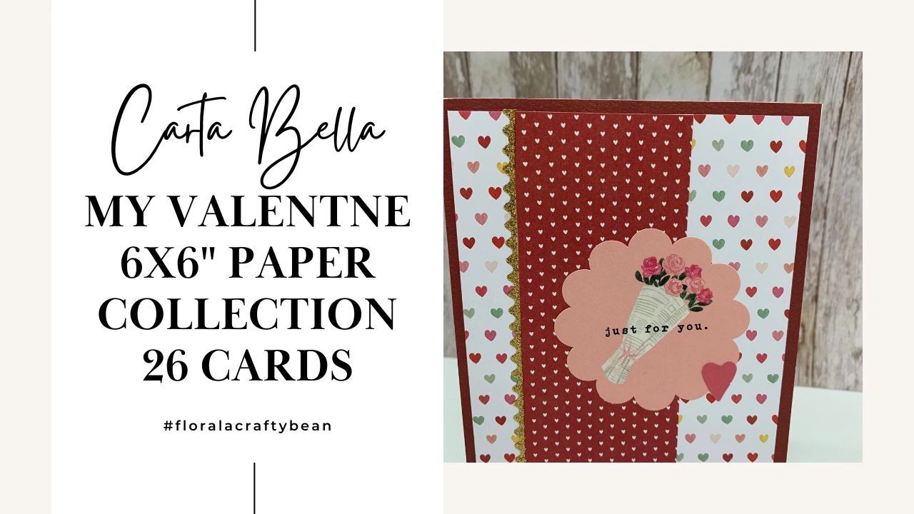 Be My Valentine Double-Sided Cardstock 12x12 Border Strips