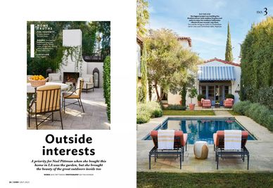 An LA Spanish colonial villa by Noel Pittman design and article written by journalist Jane Crittende