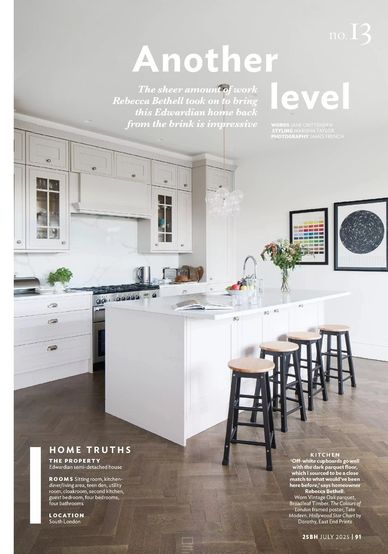 Gutting and refurbishing a London Edwardian house by Bethell Projects, 25 Beautiful Homes July 2025