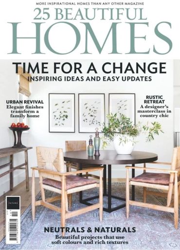 25 Beautiful Homes magazine, October 2020, house projects, Jane Crittenden, homes and interiors jour