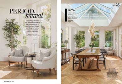 Georgian house, Leoma Harper interior designer, Jane Crittenden writer