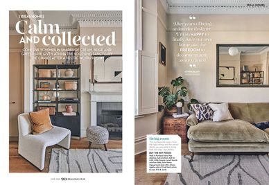 Ideal Home June 2026, Jane Crittenden writer, Topology Interiors, neutral interiors, London flat