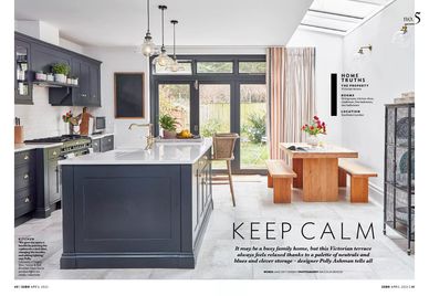 Polly Ashman interior designer, Jane Crittenden writer, Victorian terrace, neutral decor