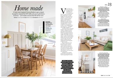 Brighton house project, bungalow renovation, Jane Crittenden writer