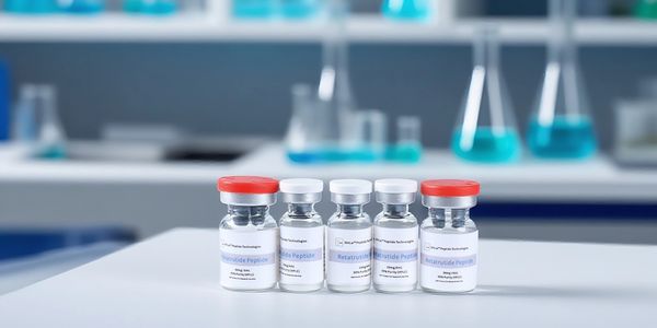 GMP-certified Retatrutide peptide vials for research labs