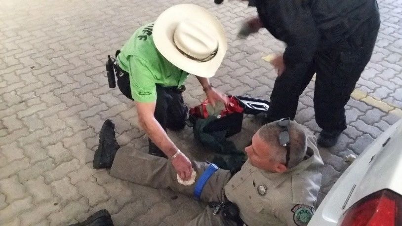 Training with multiple law enforcement agencies