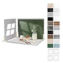 Photo Backdrop Board with Shadow Boards, 10Pcs Photography Backdrops, Table Top Small Size 16x11.5in