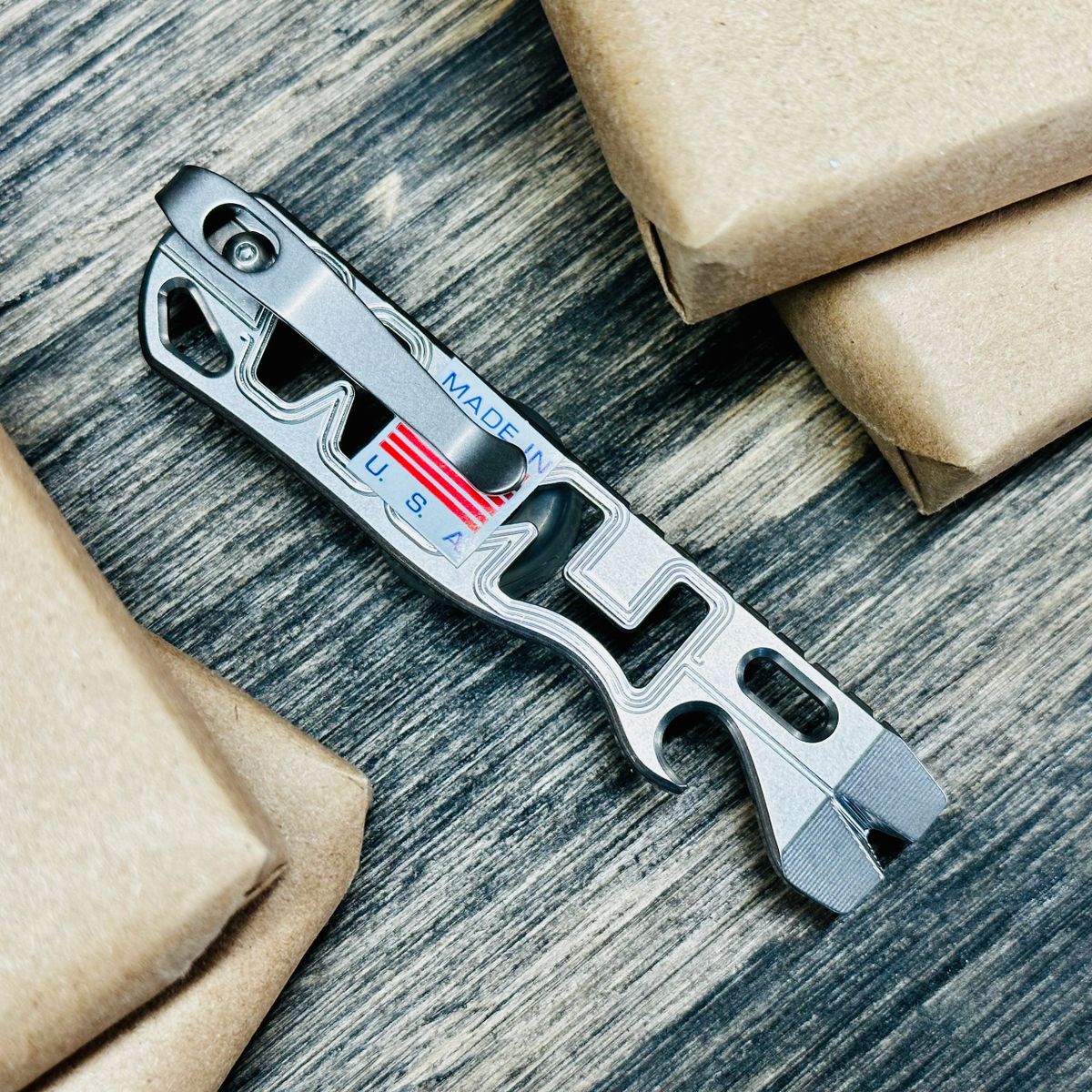 Lynch NW USA All Access Pass (AAP) v1.8 Ultralight Prybar (Stonewashed)