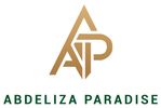 Logo for Abdeliza Paradise with stylized letters A and P.