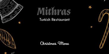 Christmas Menu Turkish Cuisine