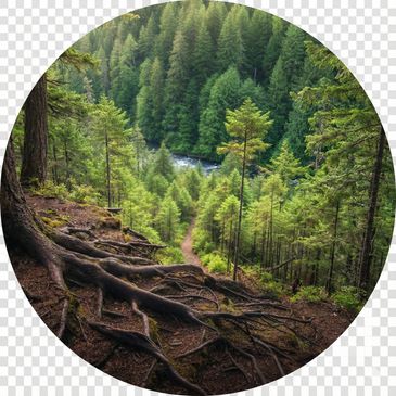 Exposed tree roots: the deep inner foundation required for to sustain systemic work.