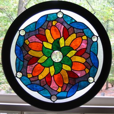 stained glass panel