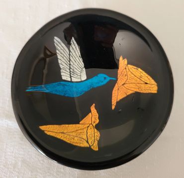 hummingbird bowl