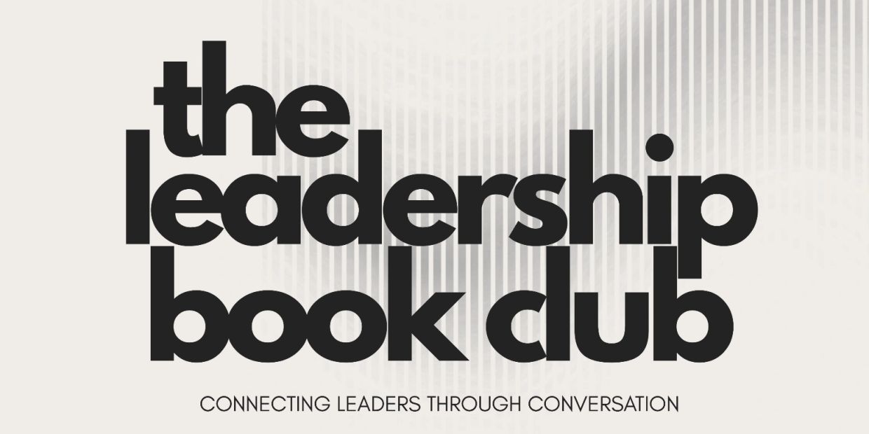 Logo for The Leadership Book Club.