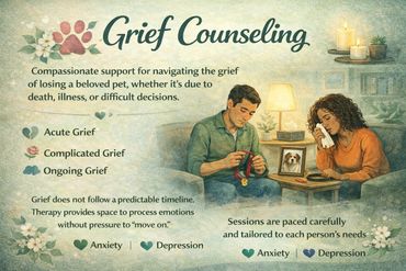 Couple receives grief counseling, processing emotions in a supportive session.