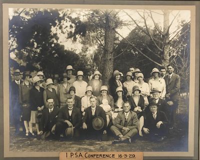 CESA Members in 1929 at the IPSA Conference