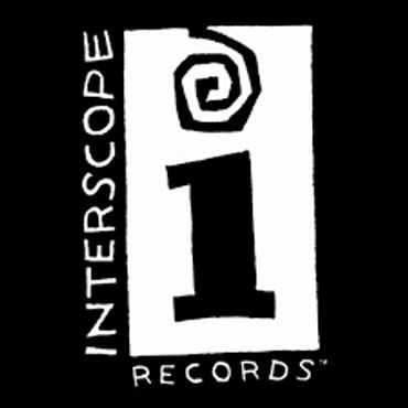 Interscope Records logo in black and white.