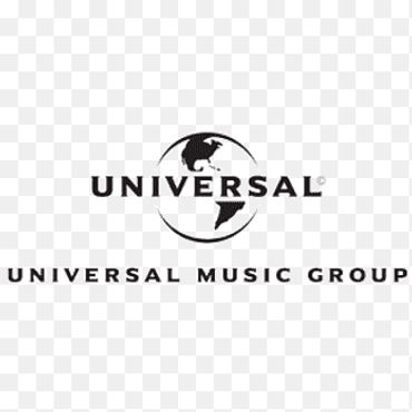 Universal Music Group black logo with globe design.