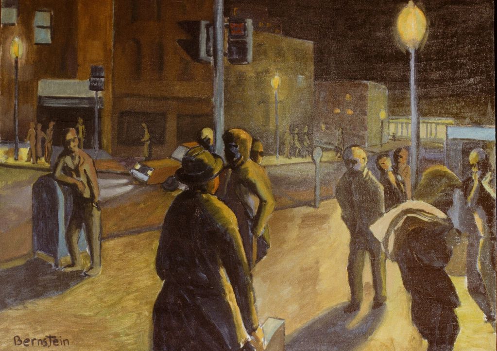  Street Scene, Night 