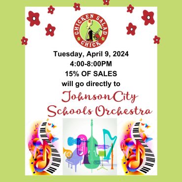 Support Our School Orchestras! April 9, 2024