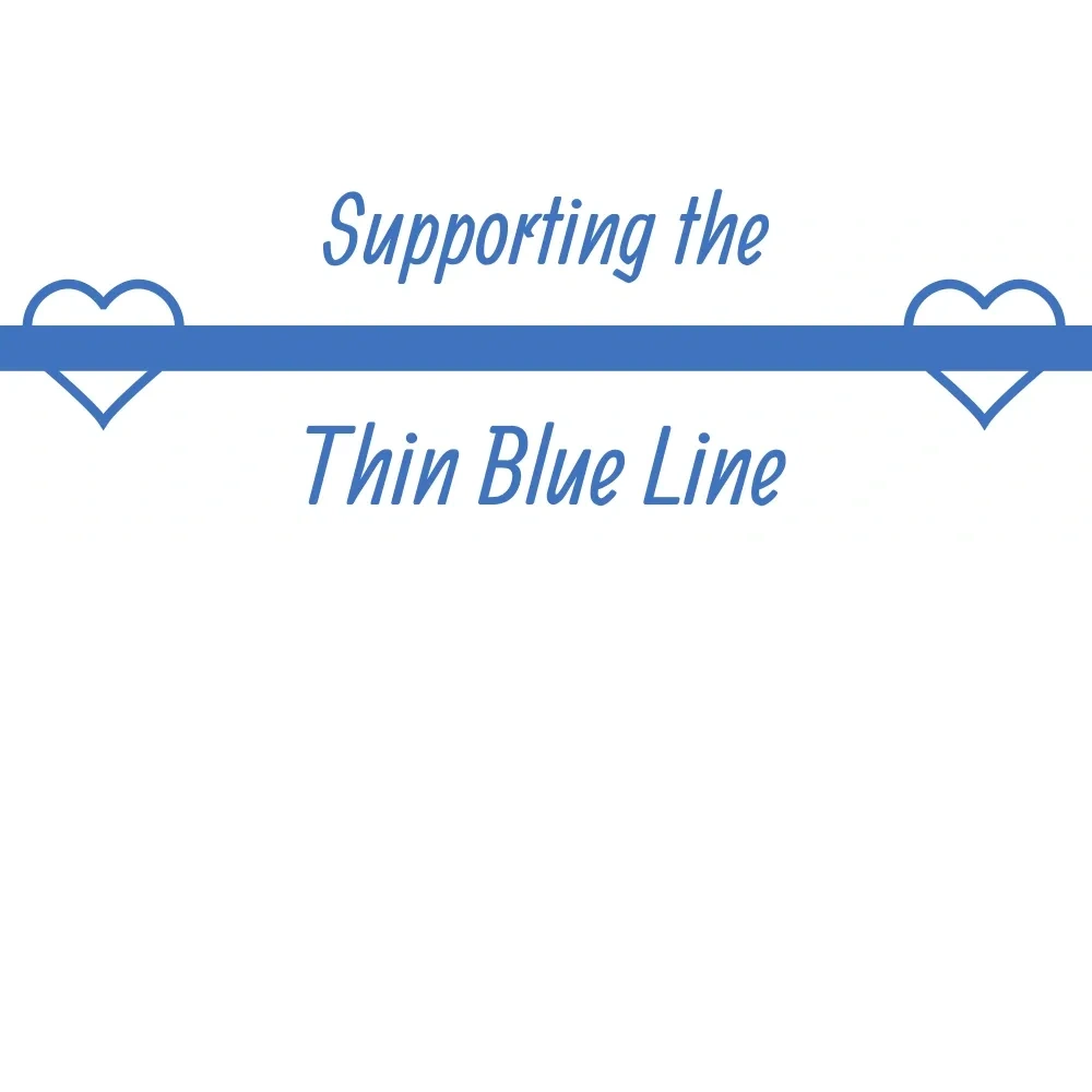 Supporting the Thin Blue Line logo