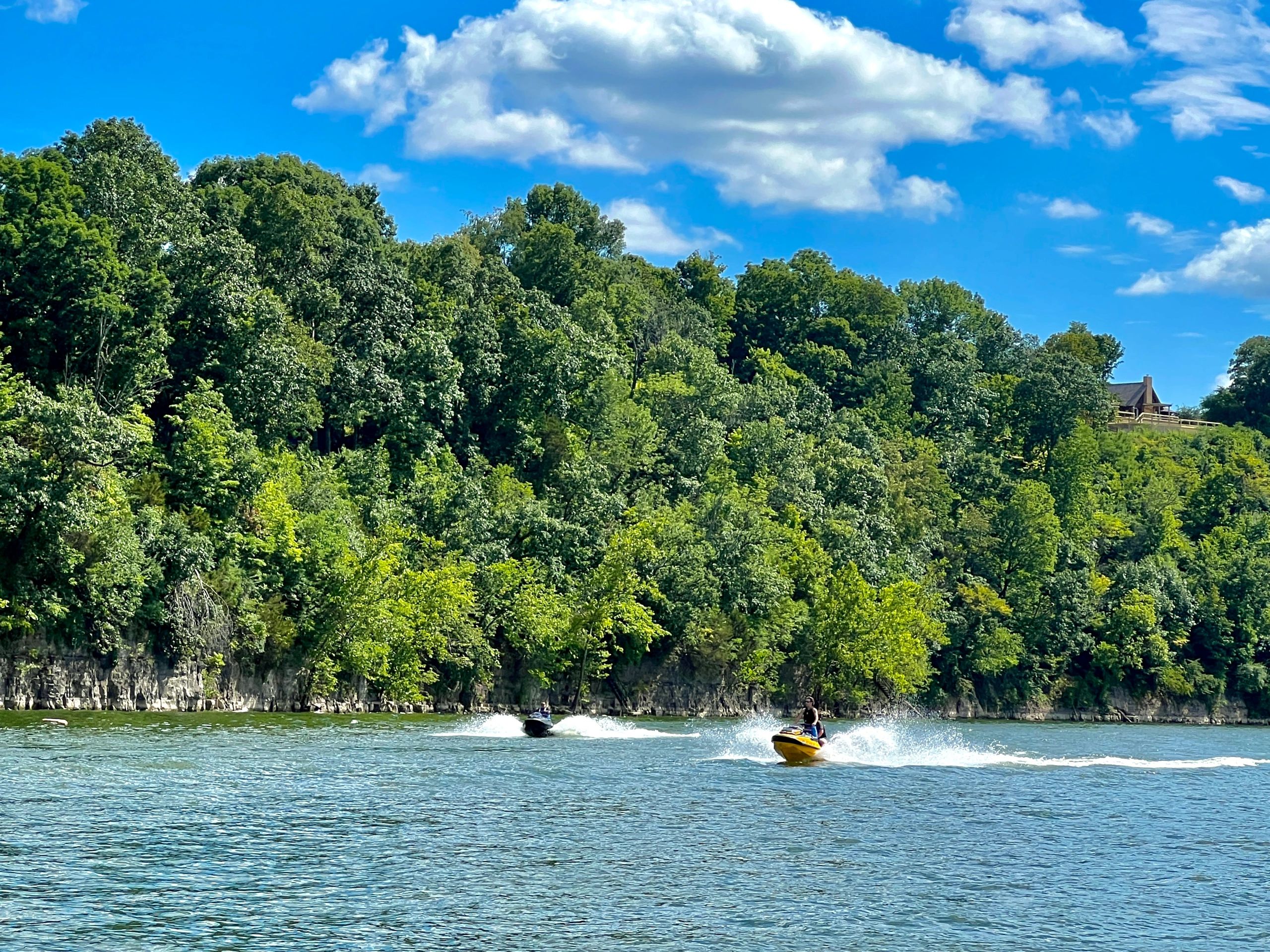 Jet Skis on Herrington lake