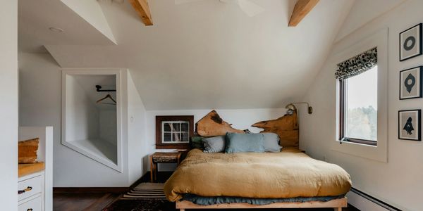 decluttered and organised bedroom typical of a sorted by wendy calm and organised space