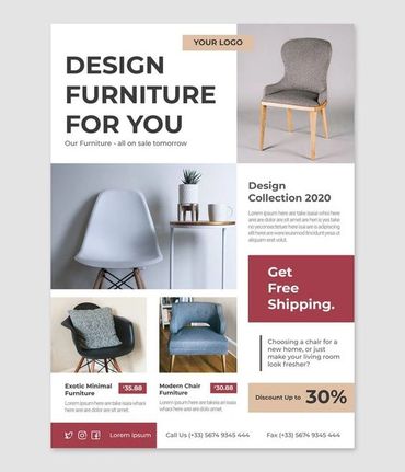 Brochure Designing in Gurgaon: A furniture brochure made in Gurgaon