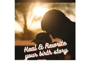 Silhouette of a parent tenderly holding a baby with soft sunlight in the background.