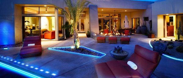 Cool LED Exterior Lighting