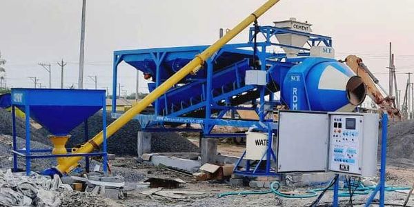 RDM SERIES CONCRETE BATCHING PLANT WITH REVERSIBLE DRUM MIXING TECHNOLOGY