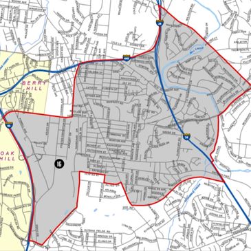 Map of District 16