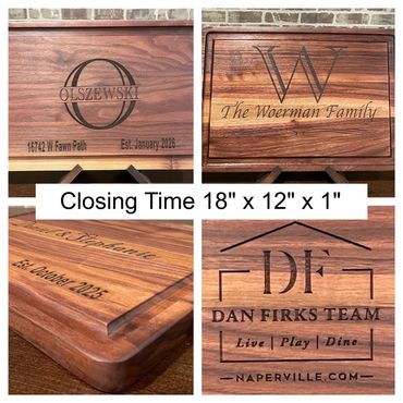 Closing Time  is a beautiful and functional piece that the recipient will be proud to own and use!