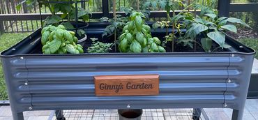 Personalize your garden area  or anything else you'd like with a custom sign from MAC'S WORKSHOP!