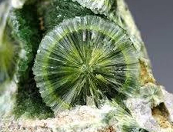 Wavellite is a crystal