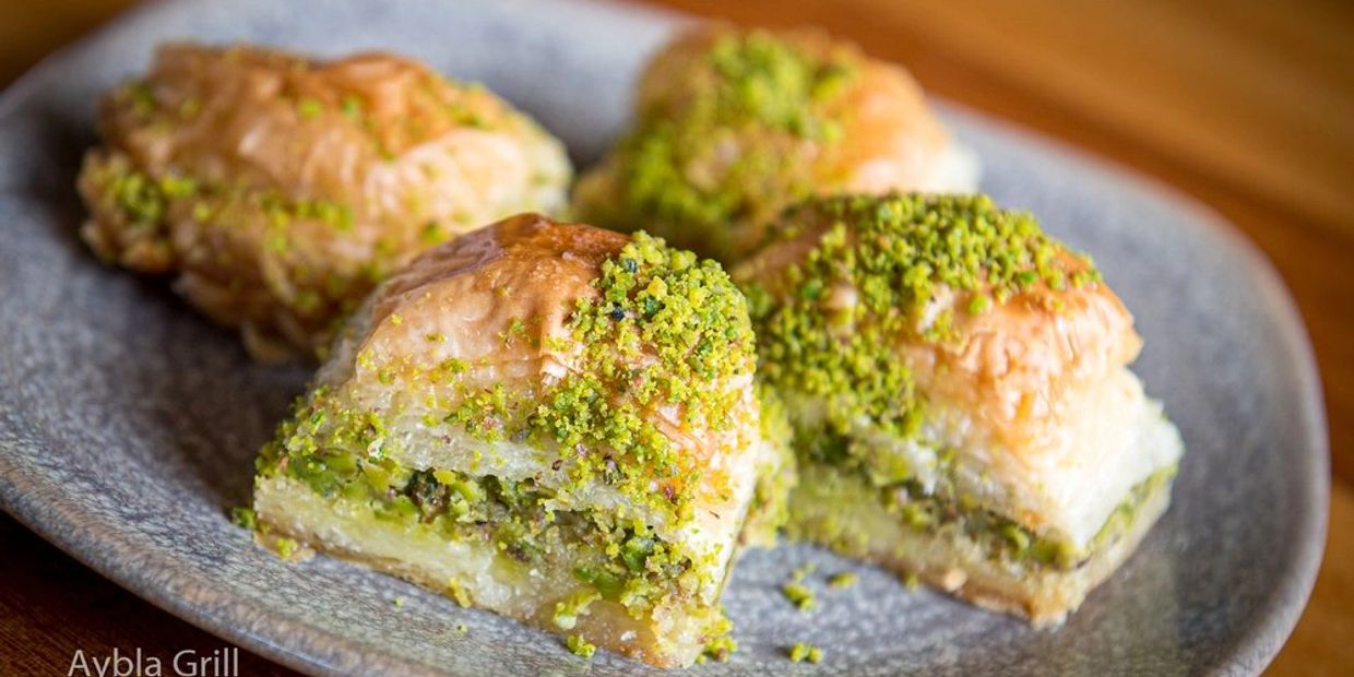 Delicious Pistachio Baklava