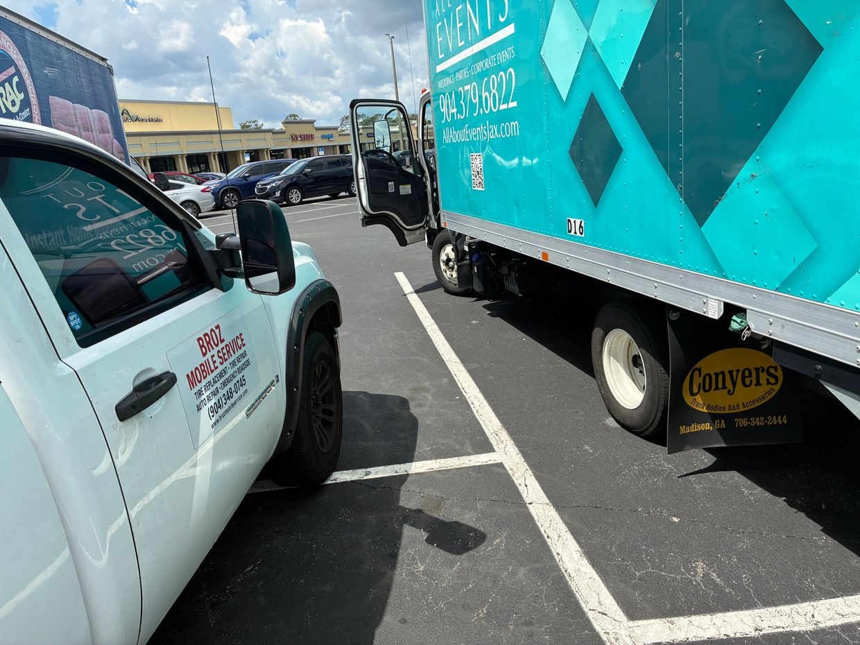 Commercial truck tire service in St. Marys GA for work trucks, fleets, and trailers.