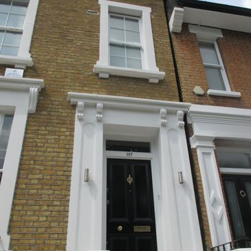 Party wall between two houses