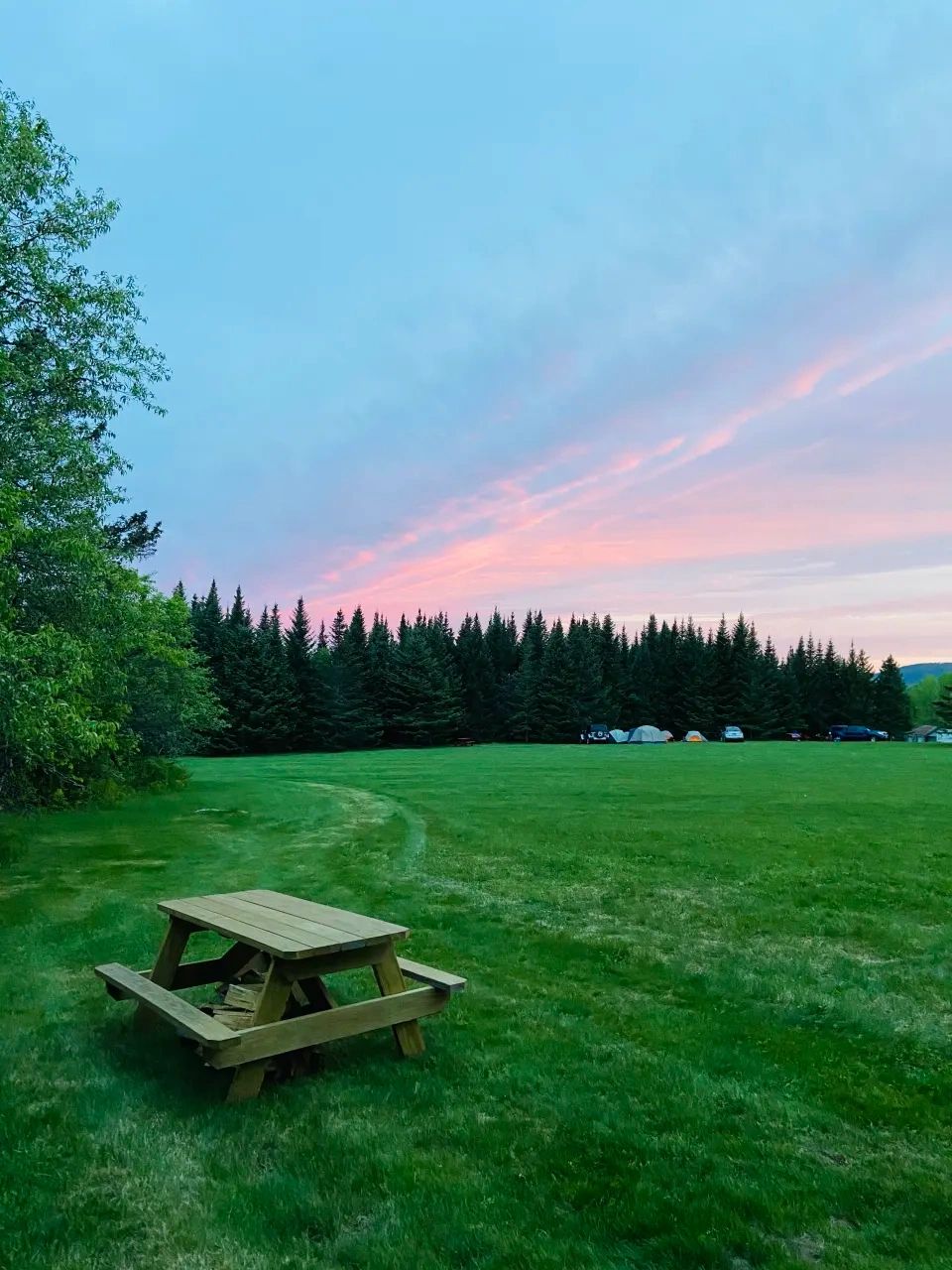 InTents Camping White Mountains Campsite, Hiker Paradise