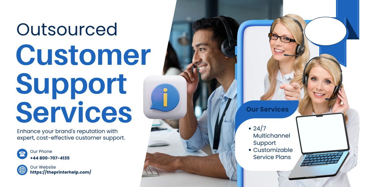 Outsourced customer support services with expert agents ready to assist 24/7.