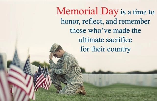 Memorial Day - They Died For You - Don't Forget That!