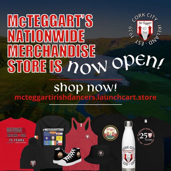 McTeggart's merchandise store now open with apparel and gear.