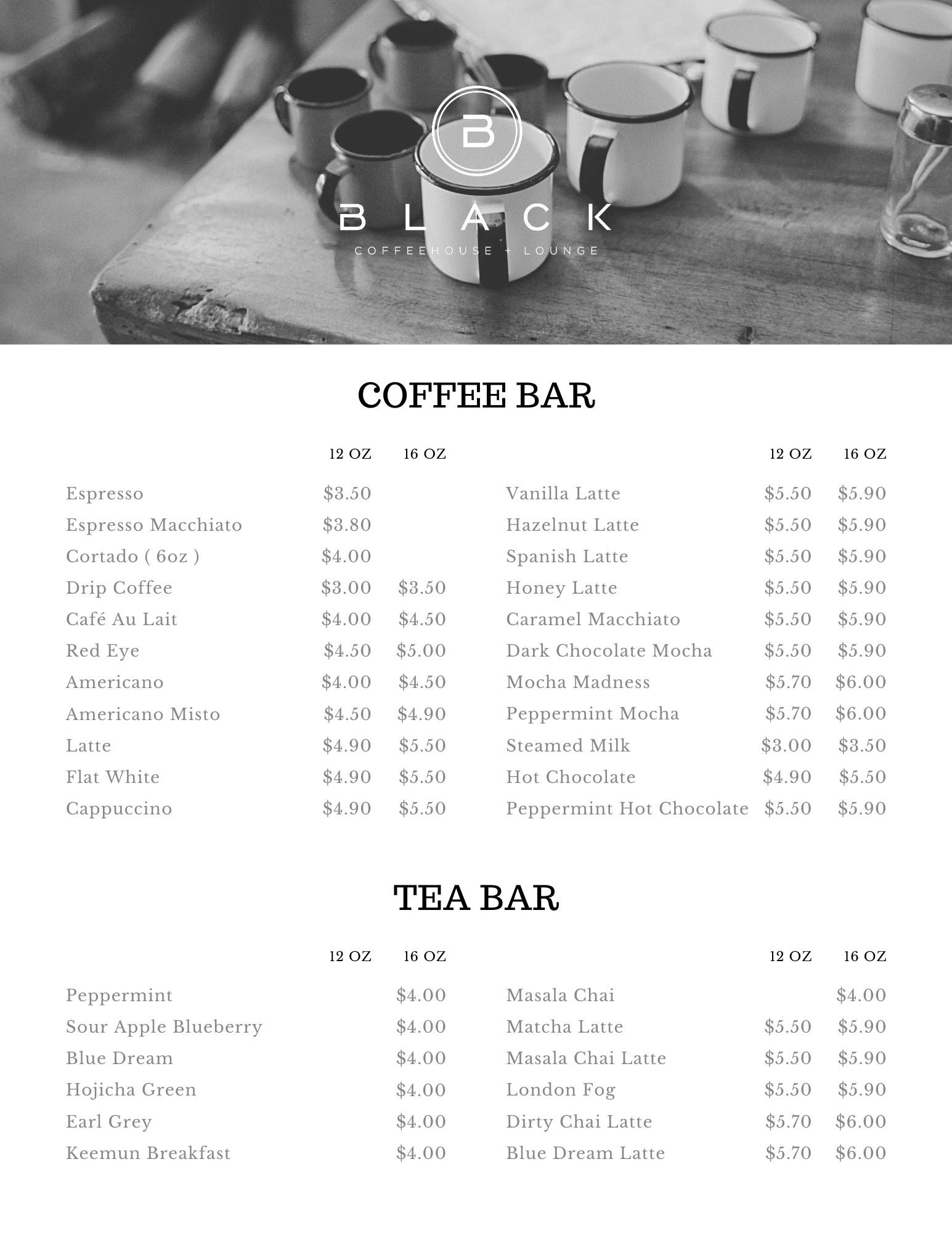 Black Coffeehouse and Lounge