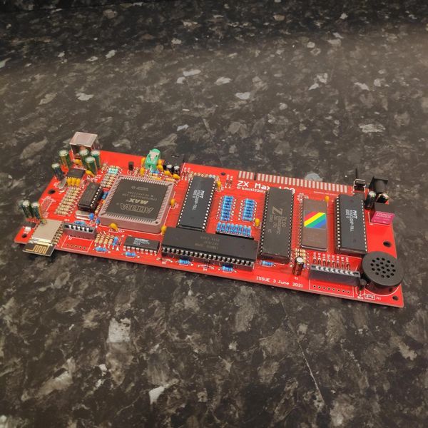 ZX MAX 128K (built & tested) - supplied with RGB Scart cable !