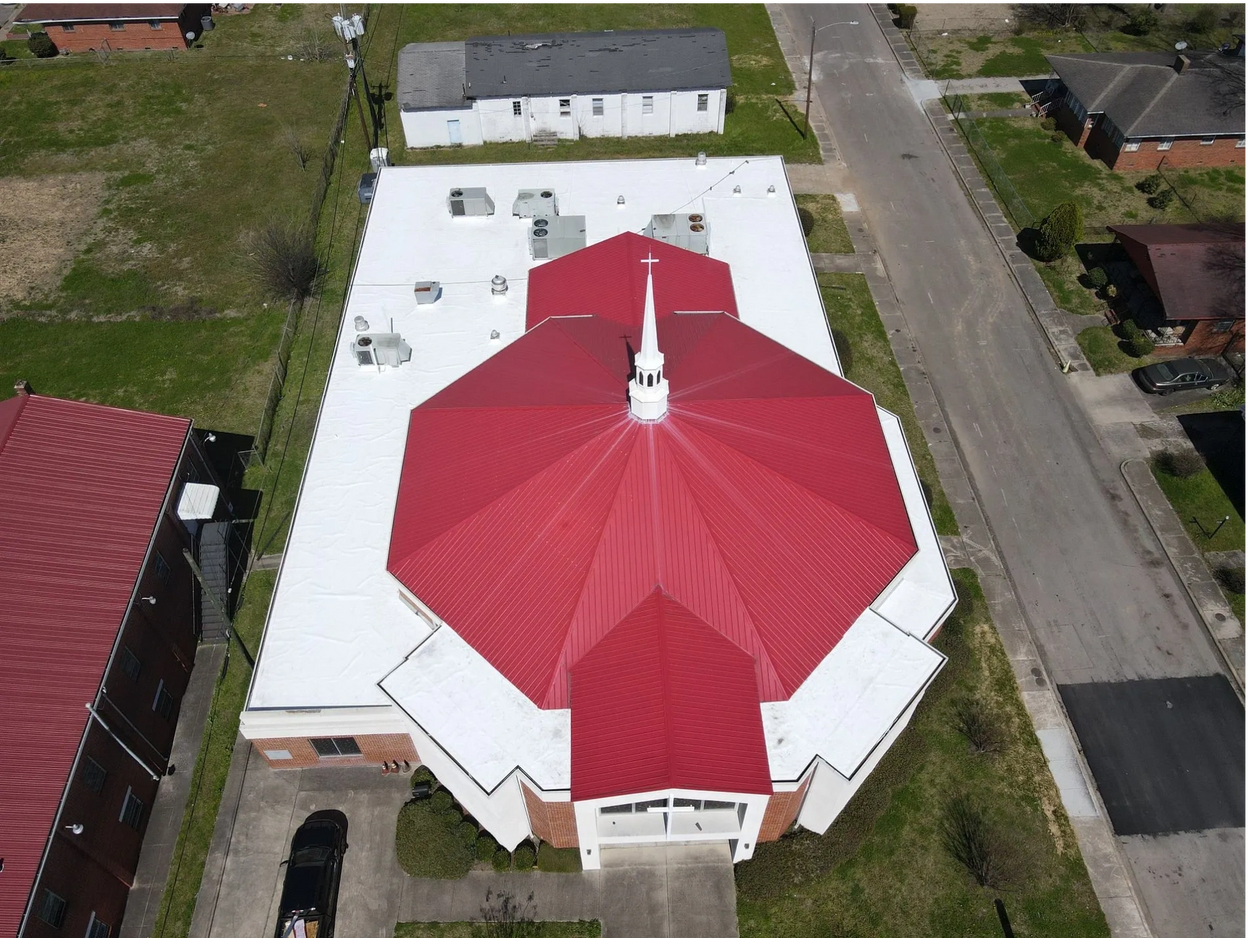 Commercial TPO roofing
