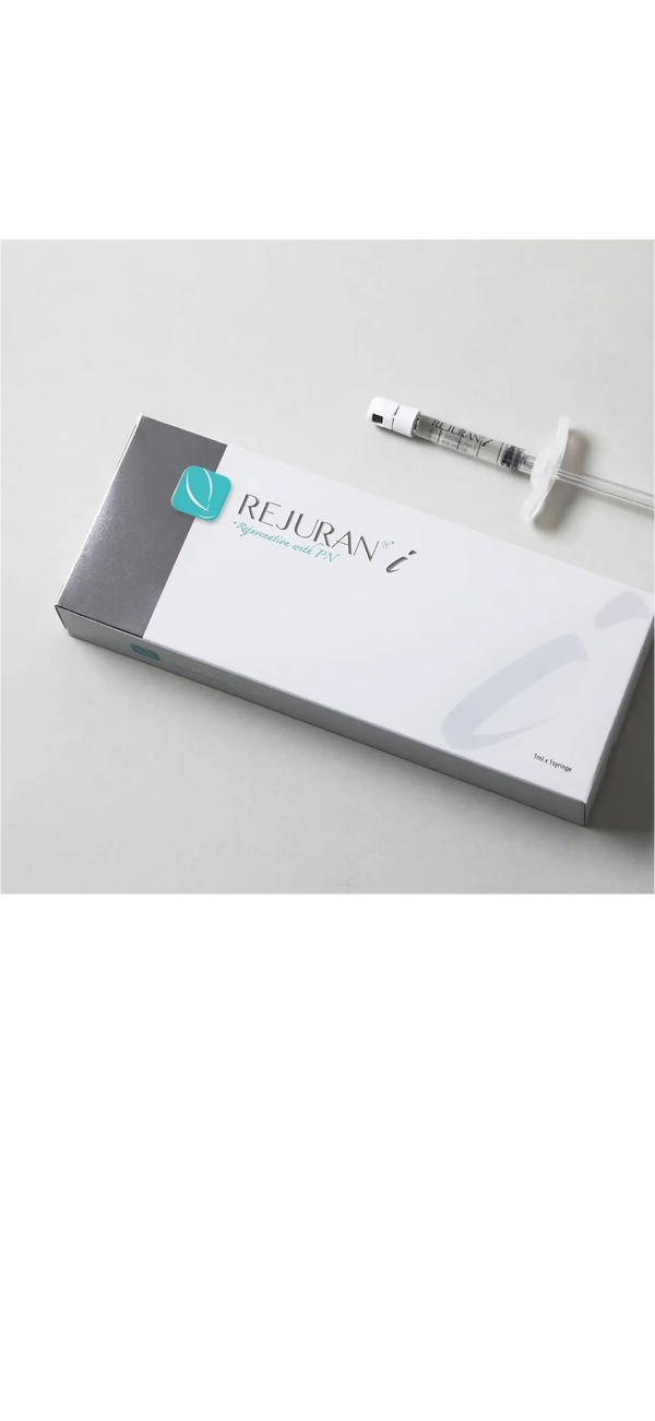 Rejuran i skin rejuvenation syringe and packaging.