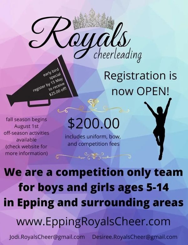 Epping Royals Cheerleading Association