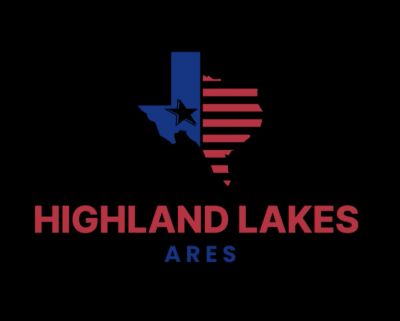 Texas-themed Highland Lakes Ares logo.