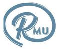 Logo featuring stylized letter R and 'MU' inside an oval frame.